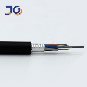 China 12 Core GYTA Armoured Loose Tube Cable PE Jacket For Communication wholesale