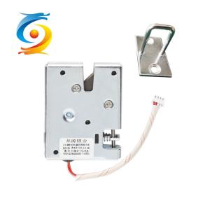 China Cabinet Mini Electronic Lock Silver Electrify Smart Bookcase Lock wholesale
