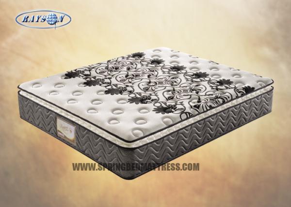 Environmental Natural Latex Pocket Spring Mattress , Anti - Dust 11 Inch