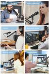 176g Handheld Studio Condenser Microphone With Sound Card