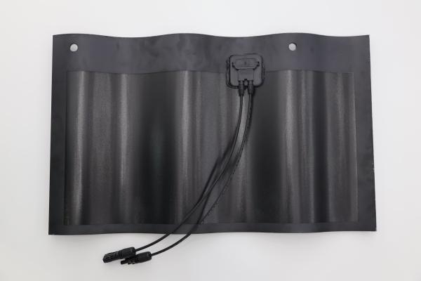 Max. System Voltage DC 1000/ 1500V IEC Hanergy M50 Home Glass Black Tile Solar