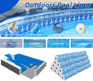 China Pool Liner Swimming Pool Accessories PVC Swimming Pool Liner wholesale