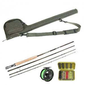 China Portable Canvas Fishing Rod Storage Tubes Reel Organizer Bags With Shoulder Strap on sale