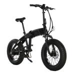 48V Fat Tire Electric Mountain Bike Full Suspension 20 Inch 10000mAh