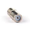 Buy cheap RG59 RG6 Double Female Coaxial Cable F Type Connector Copper / Zinc Material from wholesalers