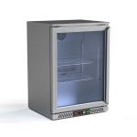 Glass Swing Door Back Bar Cooler Mini Fridge Desktop Under Bar Cooler