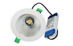Opal Reflector 720LM 10.5W Bridgelux COB LED Down Light With 45°Die-cast