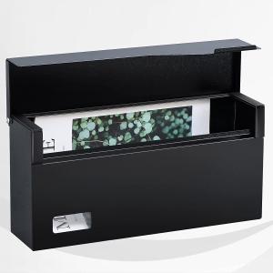 China Custom Logo Modern Post Box Wall Mount Curbside Mailboxes Outdoor Large Steel Hanging Metal Mailbox wholesale