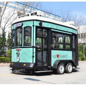 China Customized Style Mobile Fast Food Truck with Wheat Raw Material and Hot Coffee wholesale