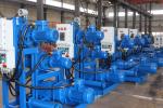 Chemicals Dry Screw Vacuum Pump Set Adjustable High Suction Pressure