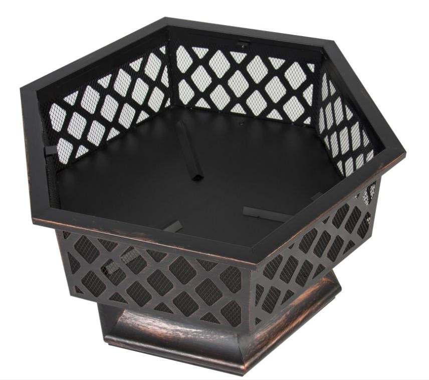 Outdoor Portable Smokeless Fire Pit Metal Fire Pits Garden