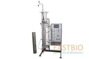 China 10L Glass Air Lift Fermenter , Benchtop Fermentor Hamilton PH Electrode wholesale