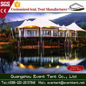 China Outdoor Family Luxury Camping Tent 10x10 , Hot Dip Galvanized Steel Frame Tent wholesale