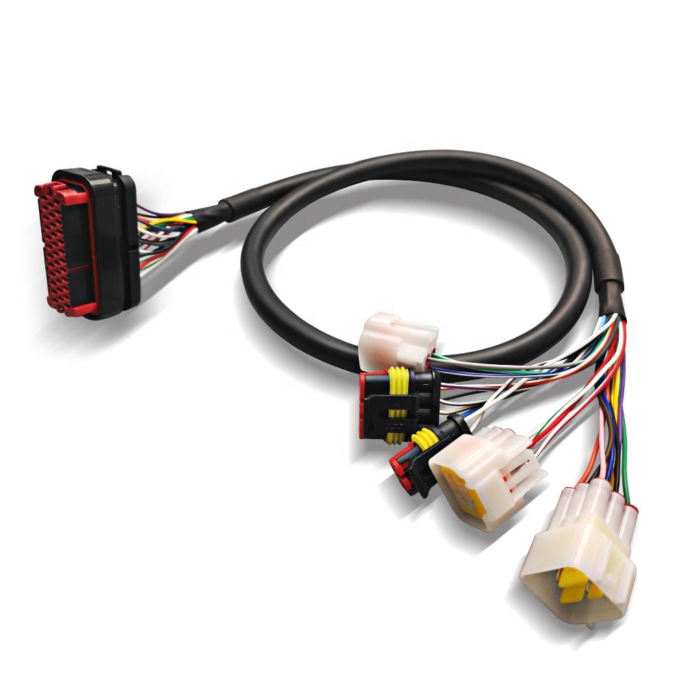 Auto Electrical Wiring Harness Insulated Car Wiring Loom Cable