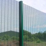 Hot Dipped Galvanized / Powder Coating 358 High Security Fence Metal Frame Eco