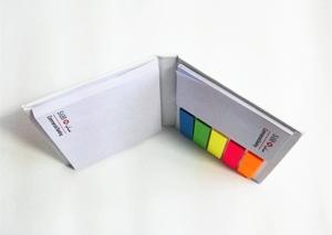 China Portable Custom Sticky Notes 80 Gsm Woodfree Paper Material OEM / ODM Service wholesale
