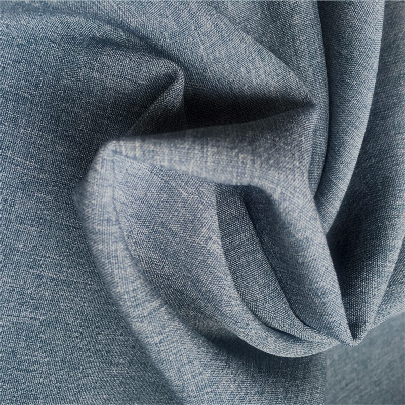 Polyester 4-Way Stretch Imitated Linen Cationic Mountaineering Fabric For Climbing Clothing