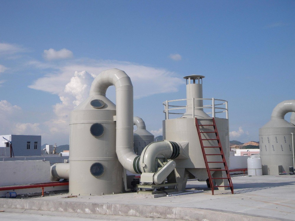 Building Material Shops 40mm Pump Out Fiberglass Desulfurization Tower Dust Collector
