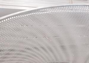 China W1200mm L2400mm Architectural Perforated Metal Panels Micro Hole wholesale