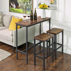 China Narrow Bar Table, Industrial Bar Table for Sale, Kitchen Table, Metal Frame Bar Table, Kitchen Furniture, ULBT10X wholesale