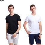 Flyita Custom Wholesale Short Sleeve Men And Women Cotton T Shirt Round Neck