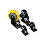 Light Duty Locking Caster Wheels Aluminium Profile Accessories