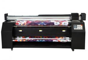 China Dye Sublimation Digital Printer With  Epson Printhead For Polyester and Cotton Fabric wholesale