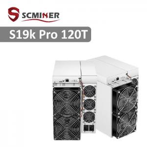 China Antminer S19 Pro Cost 2760W S19k Pro 120T Good Quality and Model wholesale