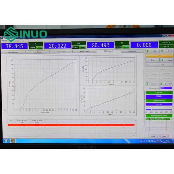 IEC 60335-2-17 Tensile Strength Testing Machine 2KN Force for Mechanical & Material Tests