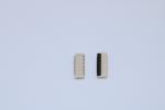 Back Flip ZIF Cable Connector , Height 1.0mm Electrical Cable Connectors 9-61