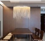 Round Chain hung chandelier light fixture for home lamp (WH-CC-14)
