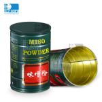 Metal Tinplate Olive Oil Tin Packaging , Custom Food Tin Box