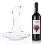 1800ml Crystal Wine Decanter Carafe 64 Oz Hand Blown Glass Wine Decanter Lead