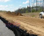 OEM HDPE Geocell Ground Grid Honeycomb Stabilizer For Pea Gravel