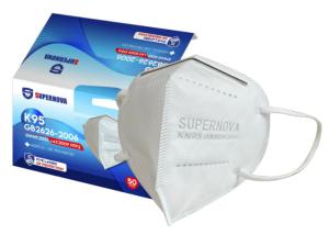 China FFP2 KN95 Earloop Disposable Face Masks High Protective 5 Layer Non Woven wholesale