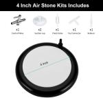 Silent Deep Dissolving Hygger Aquarium Air Stone