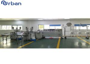 China Low Noise Automatic Disposable Mask Making Machine , Earloop Mask Machine wholesale