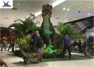 China High Elastic Sponge Realistic Dinosaur Models / Outdoor Dinosaur Yard Decorations wholesale