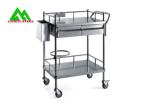 Metal Hospital Ward Equipment Medical Instrument Trolley For Medicine / Device