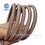 2mm-30mm Pattern Snakeskin Net Cotton Textile Casing For Audio Cable