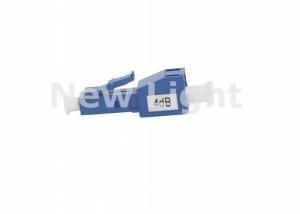 China Blue Color Simplex LC Single Mode Attenuator , 4db Attenuator For Fiber Optic CATV wholesale