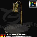 480w Carving Station Lamp Golden Color Round Base Cylindical Stand Easy Assemble