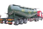 Landing Gear 28T 3 Axle Dry Bulk Cement Powder Tank Semi Trailer for Cement