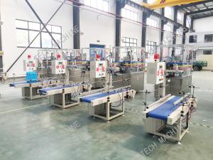 China 5L Plastic Hdpe Drum Leak Tester Machine / Three Head Air Leakage Test Equipment wholesale