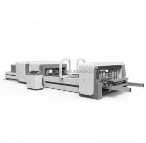 China Corrugated Cardboard 2800mm Paper Box Gluing Machine 200m/Min wholesale