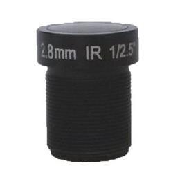 China 3.0 Megapixel Camera M12 Lens 2.8mm 168 Degree 1/2.5 inch wholesale
