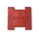 Non-Slip Excellent Sound Reduction Rubber Flooring Accessories H-Shape Rubber