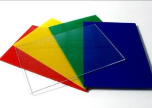 China ISO9001 Anti Aging Tinted 5mm Fluorescence Pmma Plate wholesale
