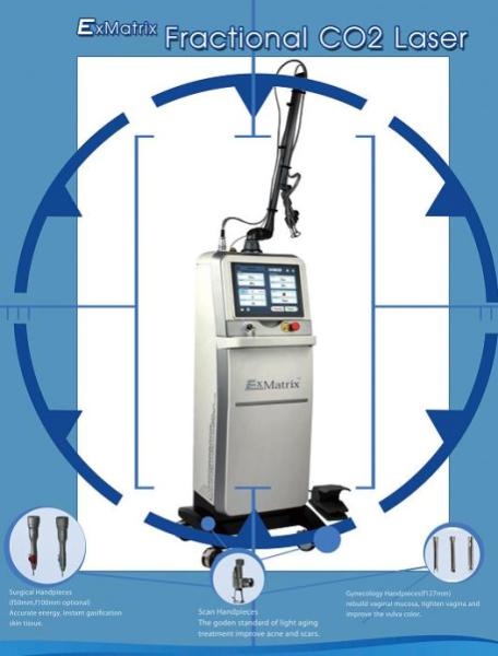 Anti Age CO2 Fractional Laser Scar Removal Machine , Laser Skin Resurfacing