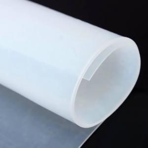 China Translucent Food Grade Silicone Sheet, Silicone Gasket Sized 1-10mm X 1.2m X 10m wholesale